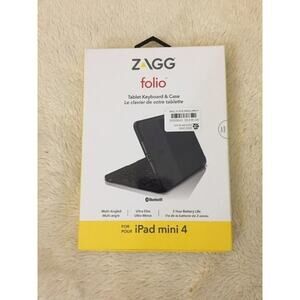ZAGG Messenger Folio iPad mini 4 case-black